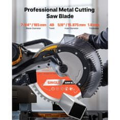 VEVOR Kružna pila list 185x1.8x15.875 mm rezanje metala srebrni