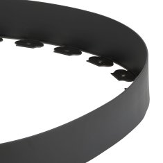 VEVOR Plastični rubnik za krajolik 2000x10 cm crni