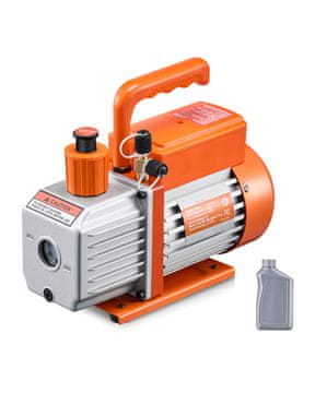 VEVOR Rotacijska vakuumska pumpa s jednim stupnjem, lopatasta, 275x120x225 mm