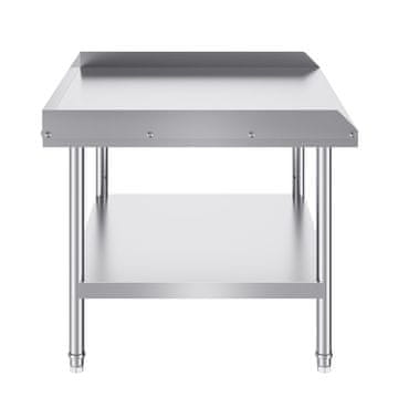 VEVOR Radni stol 76.2x91.4x66 cm, podesiva visina, metalni