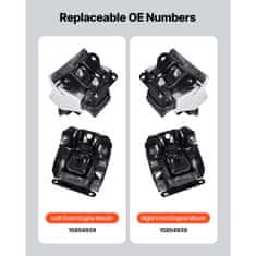 VEVOR Set nosača motora, 2 komada, 155x170x185 mm, lijevi i desni