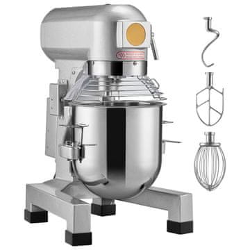 VEVOR Mikser za hranu 28.5L 548x462x855 mm Srebrni