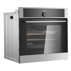 VEVOR Ugradbena električna pećnica 595x567x595 mm srebrna