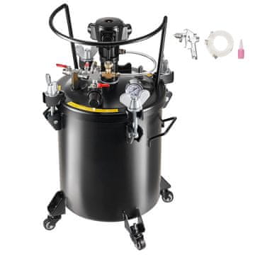 VEVOR Spremnik za prskanje boje 30 L 70 psi Podesivi tlak Automatsko miješanje