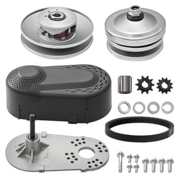VEVOR Set kvačila za pogon 320x170x230 mm, motor 2-8 KS, 2000 RPM