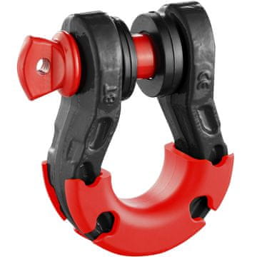 VEVOR D prsten kopča 19 mm s 22.2 mm vijčanim čepom crna, teška izvedba