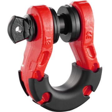 VEVOR D-prsten čvor 19 mm s vijčanim čepom 22.2 mm crveni