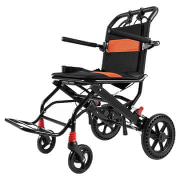 VEVOR Količka FS800LBJPF5, širina sjedala 45.7 cm, nosivost 99.8 kg, crna