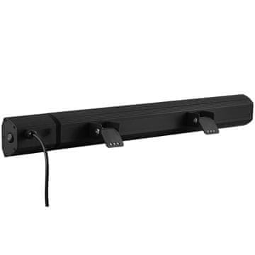 VEVOR Infracrveni grijač T17-GR30B 1020x100x60 mm 3000W Crni
