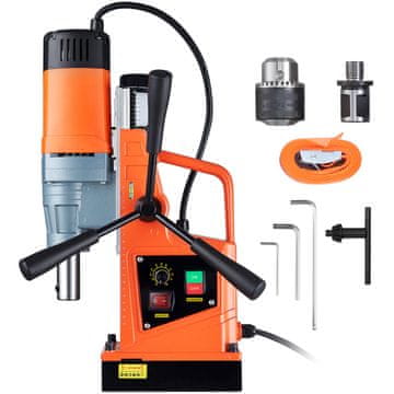 VEVOR Magnetska bušilica 1550W 0-500 RPM 320x140x430 mm Metal