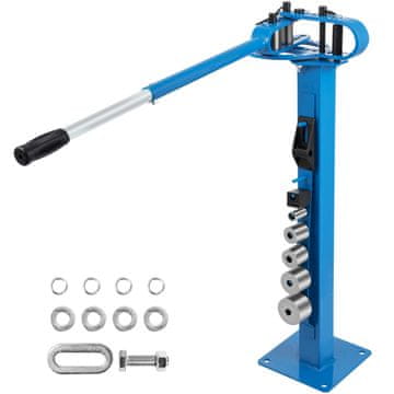 VEVOR Metalni savijač ručni podni tip 7 matrica 117.2 cm ručka metalna obrada
