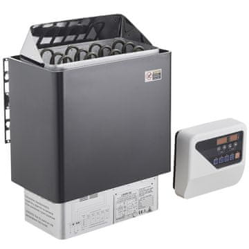VEVOR Grijač za saunu SCA-60BW 412x274x570 mm 6KW za unutarnju i vanjsku upotrebu