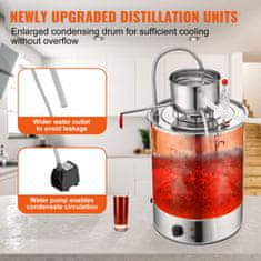 VEVOR Destilator vode za eterična ulja 49.2L 42.4x42.4x84 cm