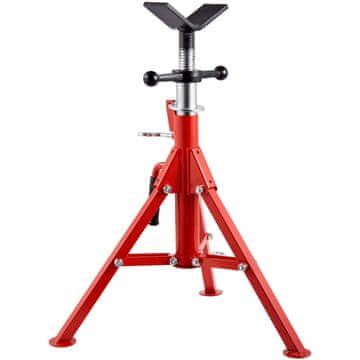 VEVOR Stalak za cijevi V-glava podesive visine 61x107 cm nosivost 1134 kg sklopivi