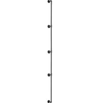 VEVOR Ručka za stepenice 396.2 cm Crna