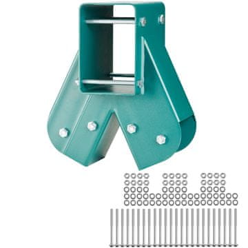 VEVOR Nosači za ljuljačku QQZJ-95-3 160x235x280 mm Zeleni