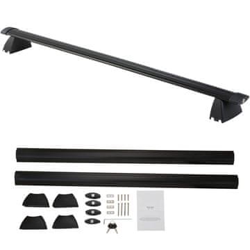 VEVOR Krovni nosači poprečnih šipki 118.7x12.4x9.3 cm 90.72 kg za Jeep Grand Cherokee