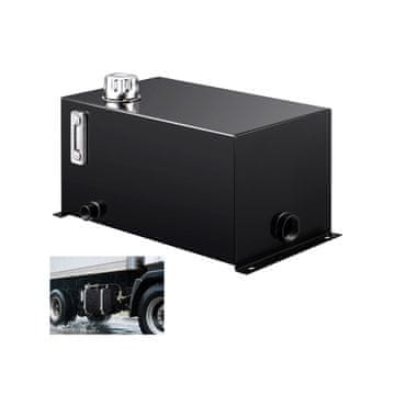 VEVOR Rezervoar za hidrauličnu tekućinu 37.9 L 50x30x26 cm Crni
