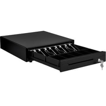 VEVOR Ladica za blagajnu EK-330 33.6x36.8x8 cm Crna