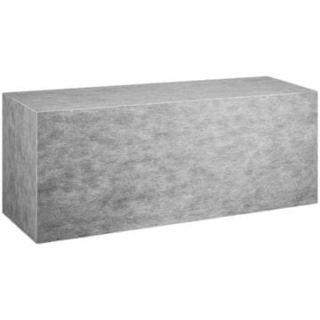 VEVOR Klupa za tuš 120x40x50 cm Vodootporna Pravokutna Nosivost 200 kg