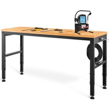 VEVOR Radni stol O4824 122x61x97 cm smeđi