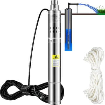 VEVOR Potopna pumpa za duboke bunare 3QGD1-60-0.55 7.6 cm 20 m nehrđajući čelik