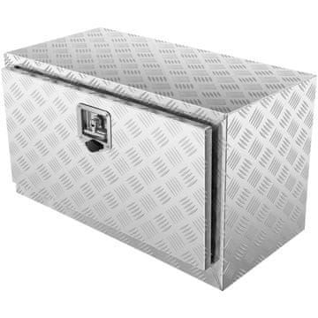 VEVOR Kutija za alat ispod kamiona 760x355x405 mm srebrna
