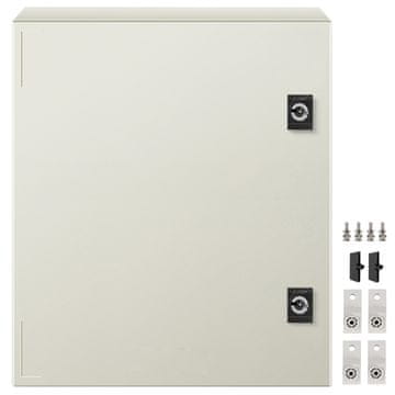 VEVOR Električno kućište 40x30x20 cm, stakloplastika
