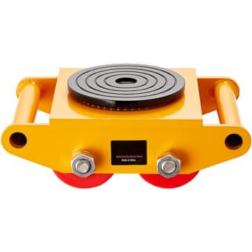 VEVOR Kolica za strojeve 280x210x105 mm Teška konstrukcija 4 PU kotača