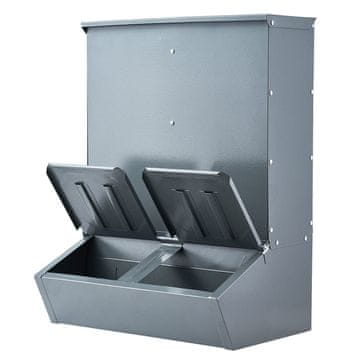 VEVOR Hranilica za svinje 600x500x840 mm Čelik