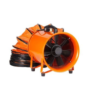 VEVOR Ventilacijski ventilator teške konstrukcije cilindar s 5m zračnim crijevom 380x357x438 mm