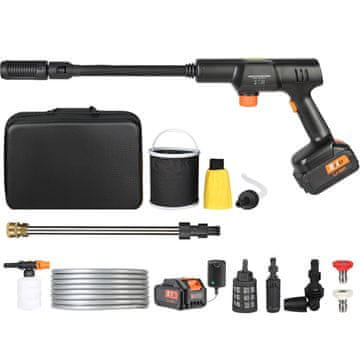 VEVOR Bežični prijenosni visokotlačni čistač 652 PSI 1.0 GPM 28x22x8 cm