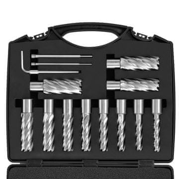 VEVOR Set prstenastih rezača 13 kom, dubina rezanja 5.1 cm, promjer rezanja 1.1 do 2.7 cm