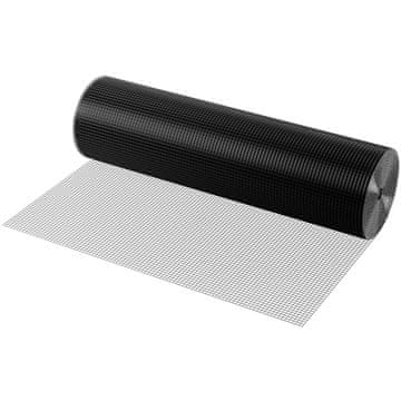 VEVOR Metalna mreža 1220x30480 mm crna pocinčana žičana rola