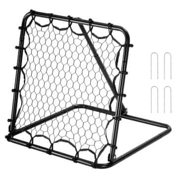 VEVOR Nogometna mreža za odbijanje lopte Kick-Back 86.4x86.4 cm podesiva