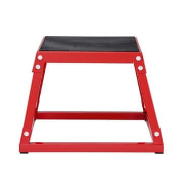 VEVOR Pliometrijska skakačka kutija 44.5x44.5x30.5 cm Crvena