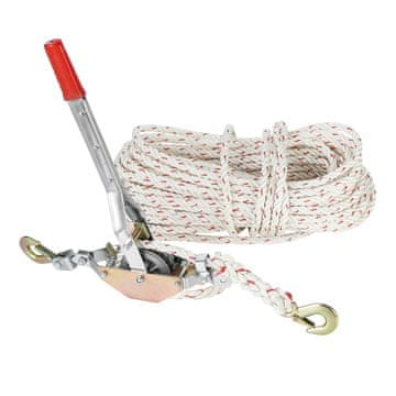 VEVOR Povlačivač užeta 665x80x200 mm, uže 30.48 m, nosivost 750 kg
