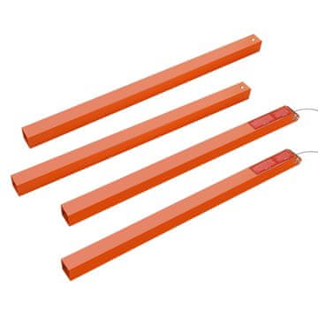 VEVOR Pomoć pri podizanju stražnjeg vrata prikolice, s dvije strane, 36x2 in, nosivost 360 lbs