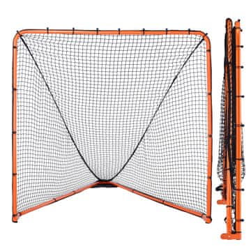 VEVOR Lacrosse gol 1960x1860x2150 mm narančasti sklopivi