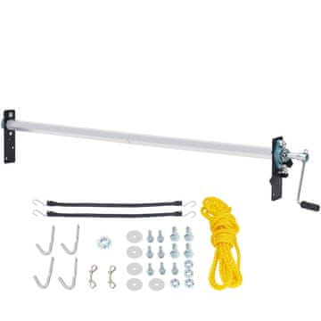 VEVOR Set valjka za tarpe, ručna ručica, 163x264 cm, aluminij, podesiv