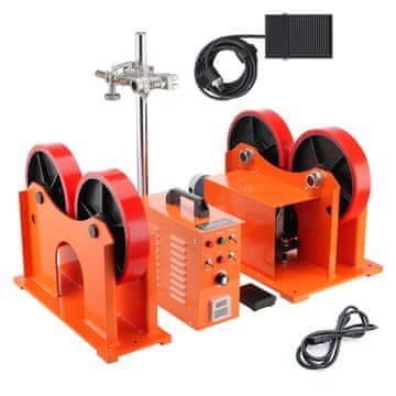 VEVOR Valjahtimisrull HDTR-1000, promjer 25-1400 mm, nosivost 1000 kg, potpora za opterećenje