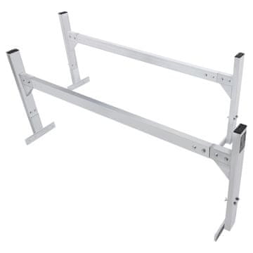 VEVOR Van nosač za krovnu ljestvu podesive duljine 1300x2060 mm, nosivost 181 kg, aluminij