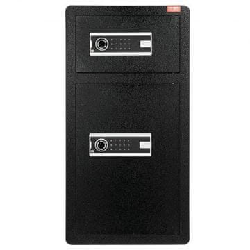 VEVOR Sigurnosna kutija SS-830SM 830x430x390 mm Crna