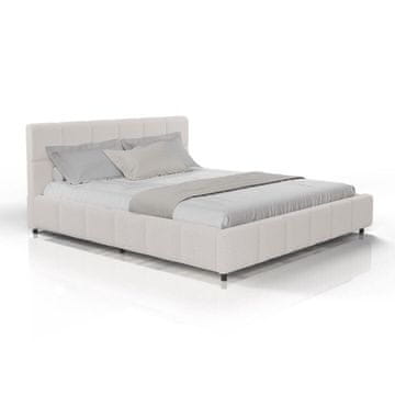 Homestar Tapecirani krevet Florenz 180x200 cm krem boje