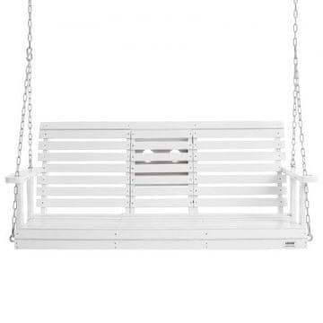 VEVOR Ljuljačka za verandu 1523x710x600 mm Bijela