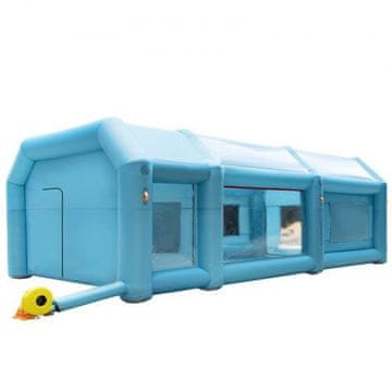 VEVOR Naduvna kabina za prskanje 8.5x4.6x3 m plava