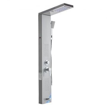 VEVOR Tuš panel toranj sustav 134.5x20x46 cm srebrni