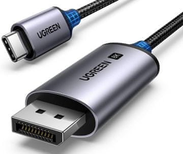 Ugreen kabel USB C na DisplayPort, 1.4 8K@60Hz 4K@240Hz, 3 m (25839)
