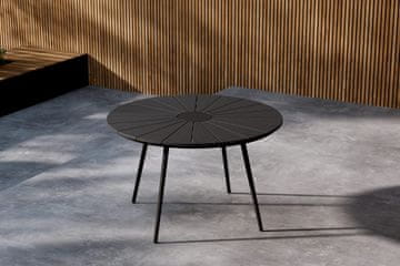 Venture Design AB Blagovaonski stol Ø120x74 cm Crni