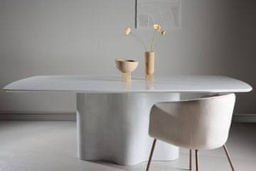 Venture Design AB Blagovaonski stol 220x110x75 cm Bijeli